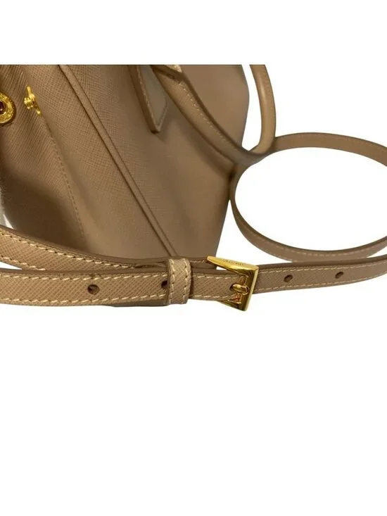 Prada Galleria Sapphia Leather Small 2-Way Shoulder Bag Light - Picture 7 of 16